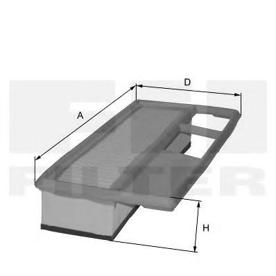 FIL FILTER hp2150a -  Воздушный фильтр